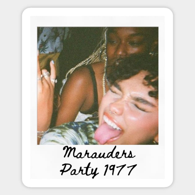 Marauders Party Sticker by ThePureAudacity